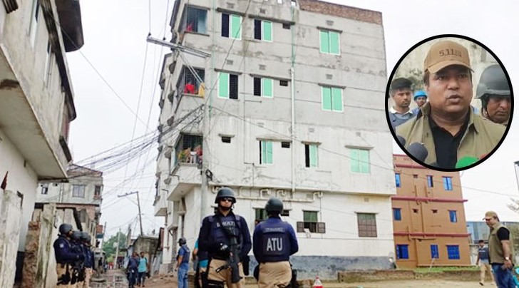 রূপগঞ্জে ঘেরাও বাড়ি সম্পর্কে যা জানালেন এটিইউ এসপি মো. সানোয়ার